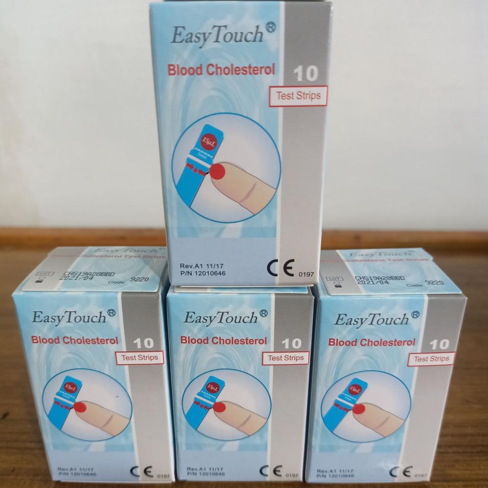 Jual Strip Kolesterol Easy Touch dari Rizky Medica Goalkes