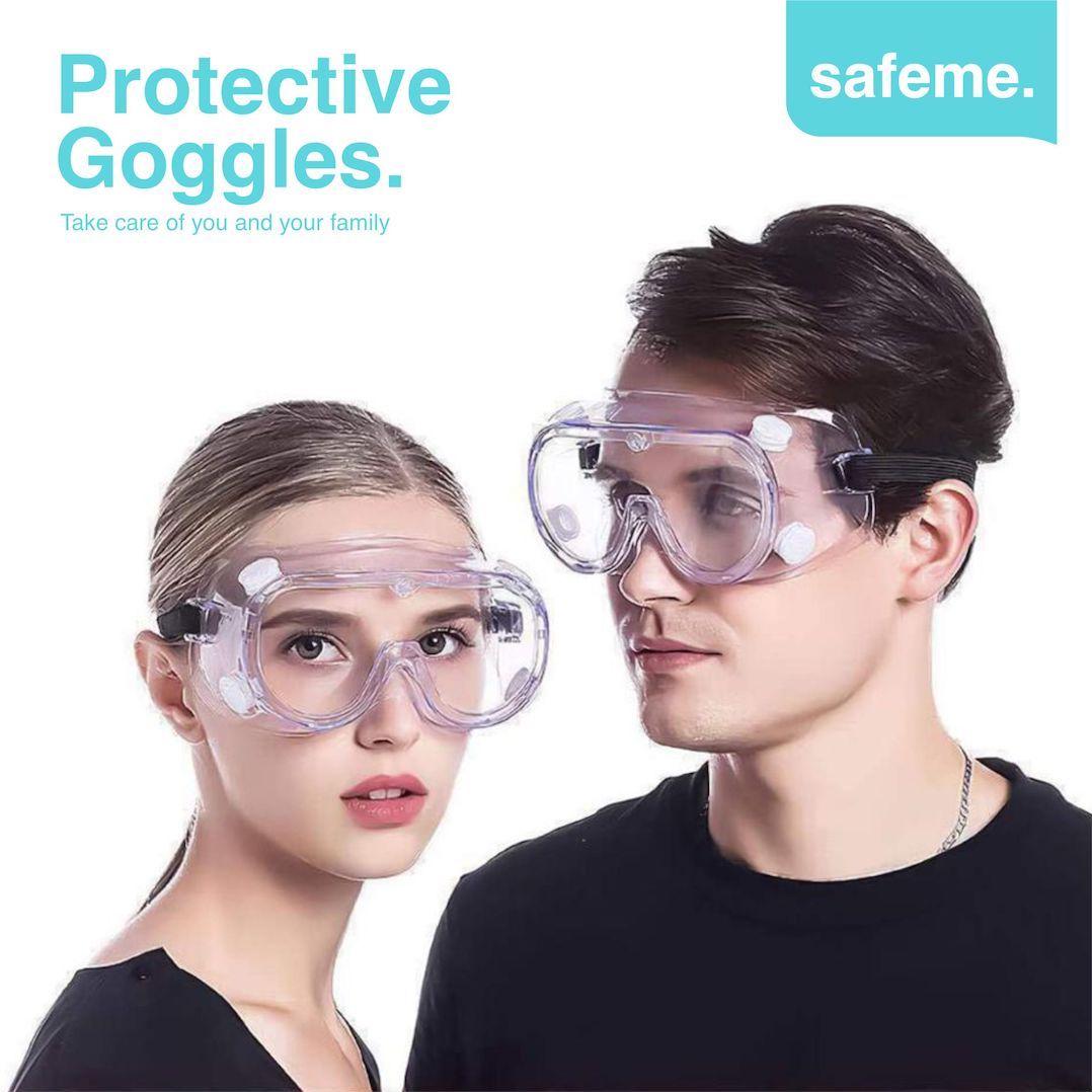 Jual Kacamata Safety Google Anti Droplet Protective Medical Goggles V