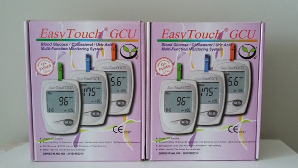 Jual Easy Touch GCU - Alat Cek Gula Darah,Kolesterol,Asam