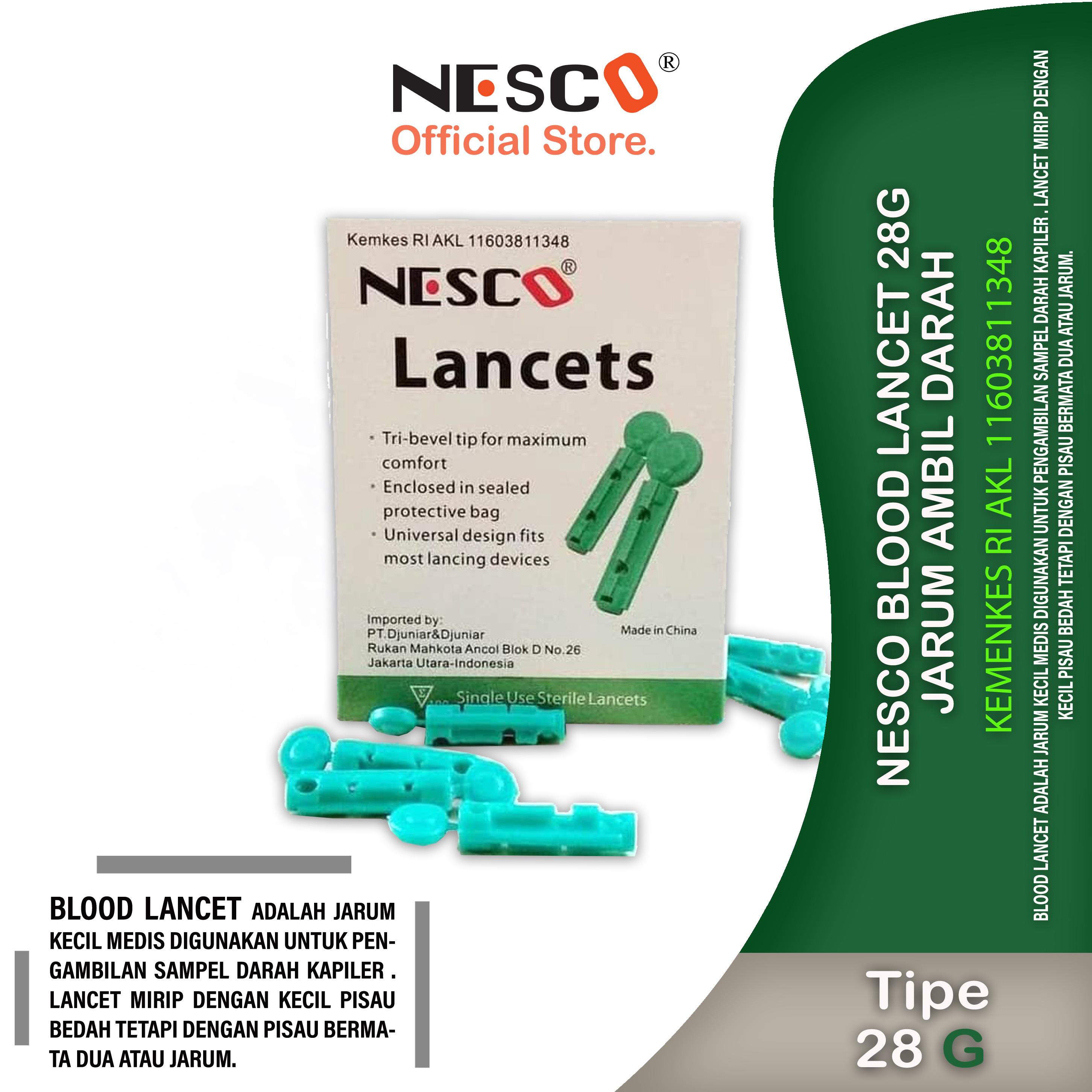 Jual Blood Lancet dari Nesco Official Goalkes